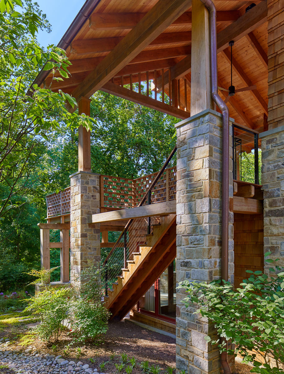 Arts and Craft Inspired Treehouse | Barnes Vanze Architects