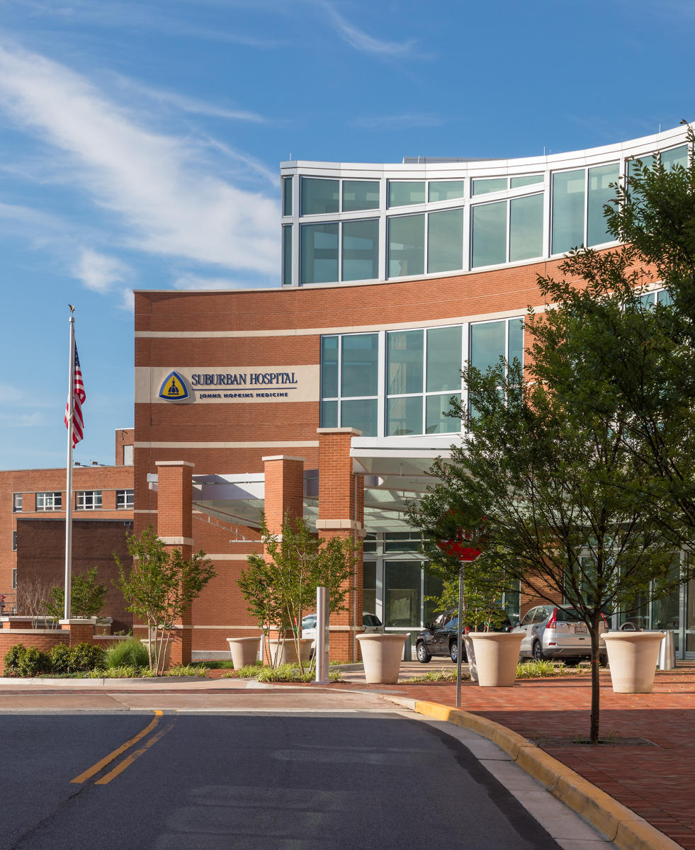 Client: Arban & Carosi   |   Project: Suburban Hospital Addition; Bethesda, MD