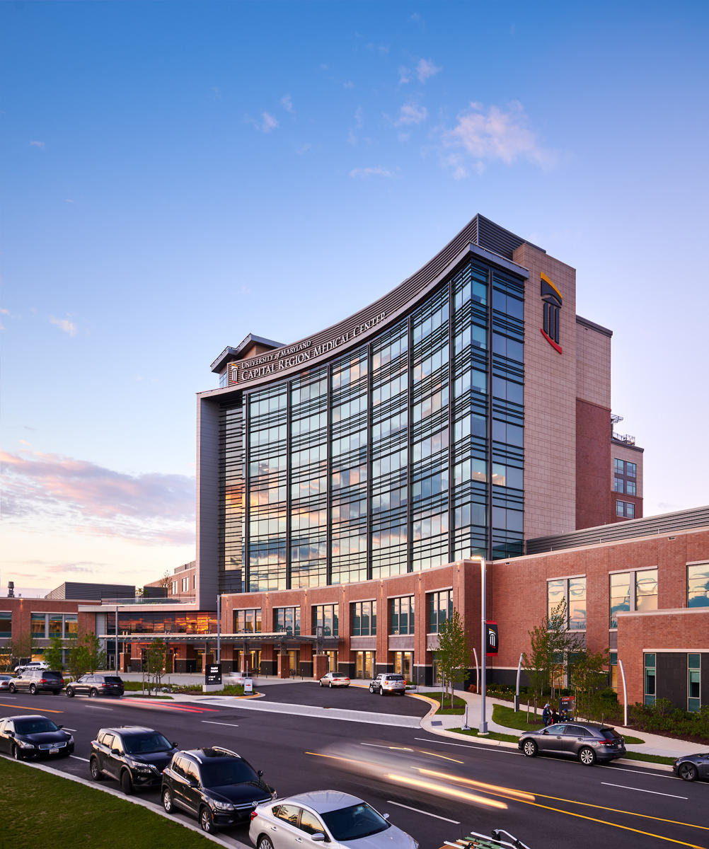 Clients: Wilmot Sanz and Arban Carosi | Project: University of MD Capital Region Medical Center