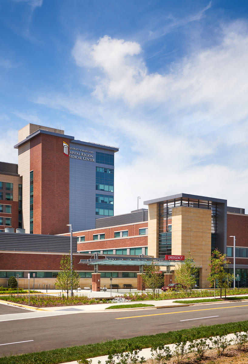 Clients: Wilmot Sanz and Arban Carosi | Project: University of MD Capital Region Medical Center