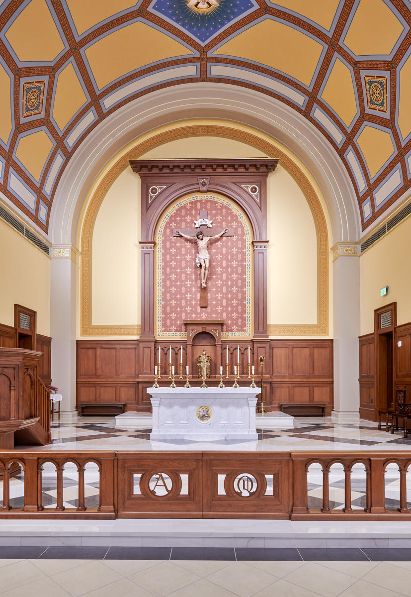 Architect: Harrison Design | Project: St Ambrose Catholic Church, Annandale, VA