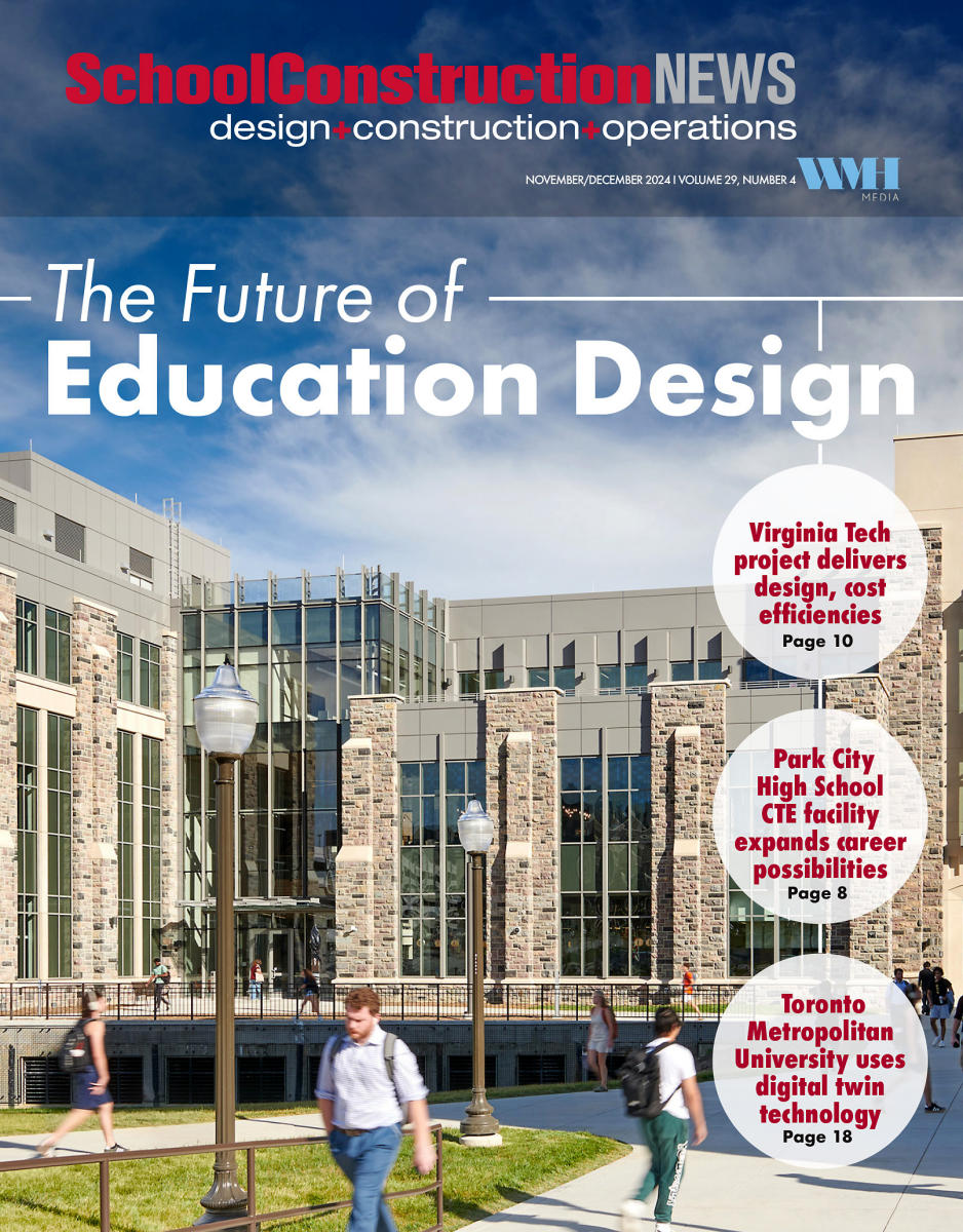 School Construction News
Cooper Carry Architects
HITT Hall, Virginia Tech
Blacksburg, VA