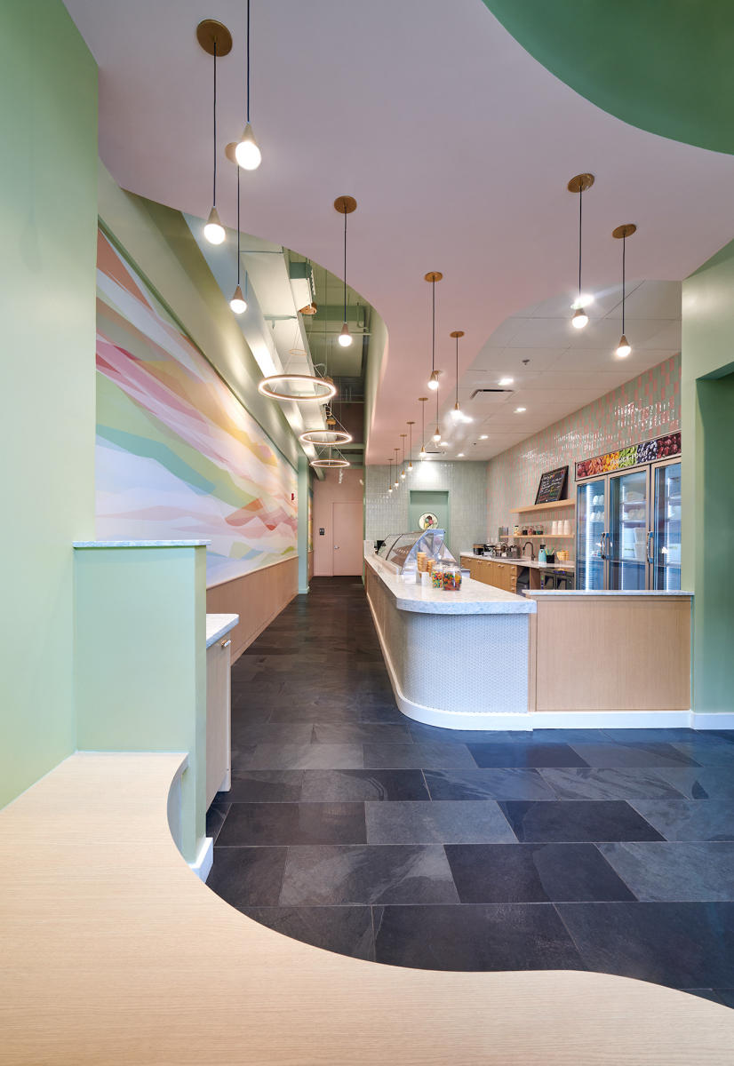 Architect: Benton Design |
Project: Mimi's Ice Cream,
Mosaic District