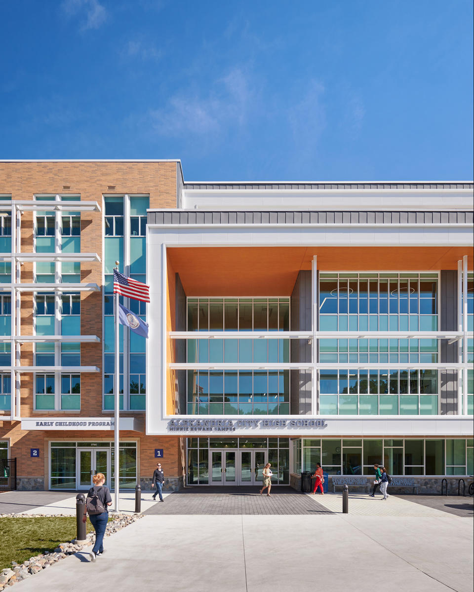 Architect: Perkins Eastman  |  Project: Alexandria City High School, Minnie Howard