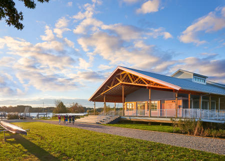 Architect: HGA   |   Project: Washington College Hodson Boathouse