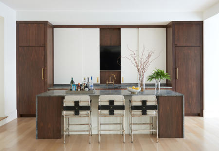 Design: MS Vicas Interiors   |   Architect: Thomson & Cooke   |   Project: Forest Hills Residence