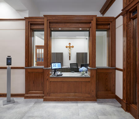 Architect: BarnesVanze Architects | Project: St. Mary's Basilica School