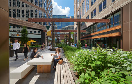 Landscape Architect: Oehme, van Sweden | Project: Ballston Exchange 