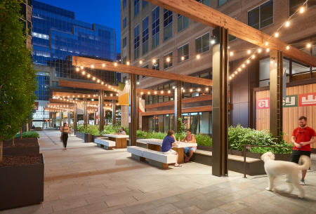 Lighting Designer: Debra Gilmore Lighting | Project: Ballston Exchange