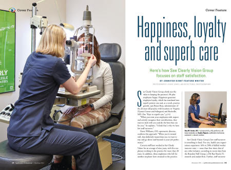 PentaVision Media - Cover Story, Ophthalmic Professional Magazine