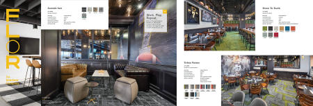 FLOR Lookbook 2021
Theismann's Restaurant
Clients | Dambly Design, Russell Gage Corporation & Nydree Flooring
