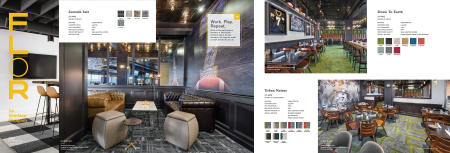 FLOR Lookbook 2021
Theismann's Restaurant
Clients | Dambly Design, Russell Gage Corporation & Nydree Flooring