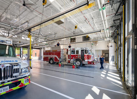 Architect: Samaha Architects | Project: Manassas VA Fire Station #21