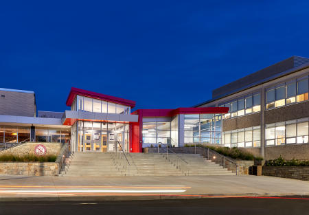 Architect: Maginnis delNinno Gen Contractor: Hess Builders | Project: Bishop Ireton High School expansion