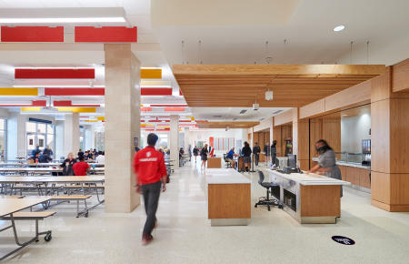 Architect: Maginnis delNinno Gen Contractor: Hess Builders | Project: Bishop Ireton High School expansion