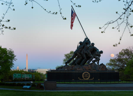 Personal Project: SuperMoon at Iwo Jima