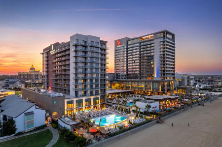Architect: Cooper Carry Contractor: WM Jordan | Project: Virginia Beach Marriott Resort