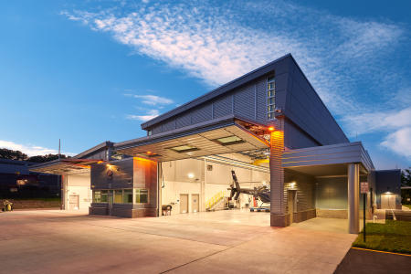 Architect: Dewberry | Project: Fairfax Co Aviation and Emergency Medical Facility
