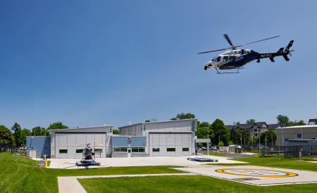Architect: Dewberry | Project: Fairfax Co Aviation and Emergency Medical Facility