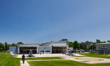 Architect: Dewberry | Project: Fairfax Co Aviation and Emergency Medical Facility