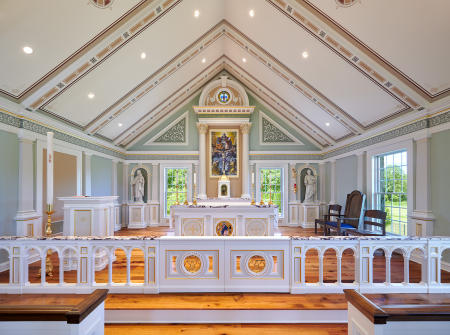 Architect: Harrison Design | Project: Holy Trinity Chapel, Sykesville, MD