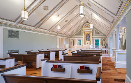 Architect: Harrison Design | Project: Holy Trinity Chapel, Sykesville, MD