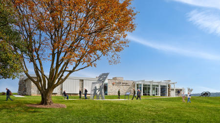 Architect: PageThink | Project: Antietam Visitors Center, Gettysburg PA