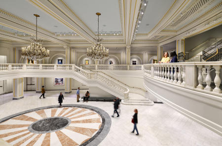 Clients: Sandra Vicchio Architect, and Marshall Craft Architects | Project: National Museum of Women in the Arts, Washington DC