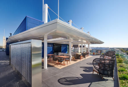 Clients: DWatts Construction &  ZDS Architects | Project: NAR rooftop terrace, Washington DC