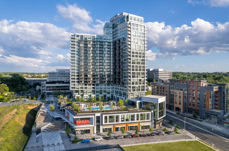 Architect and Landscape: SmithGroup  |  Project: The Heming, Tysons VA