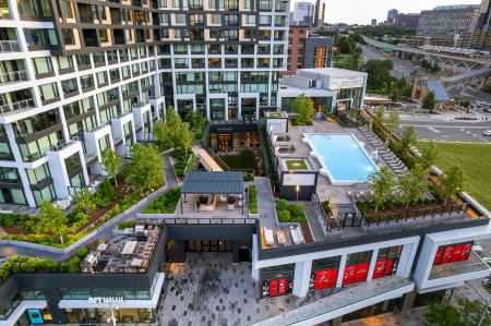 Architect and Landscape: SmithGroup  |  Project: The Heming, Tysons VA