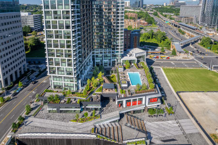 Architect and Landscape: SmithGroup  |  Project: The Heming, Tysons VA