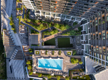 Architect and Landscape: SmithGroup  |  Project: The Heming, Tysons VA