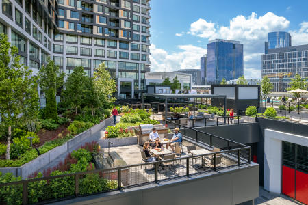 Architect and Landscape: SmithGroup  |  Project: The Heming, Tysons VA