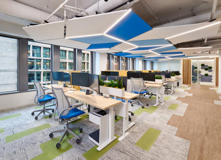 Clients: VA Spaces, Washington Workplace, LightArt, interlux, MetroWall,  Bognet Construction  |  Project: Daikin