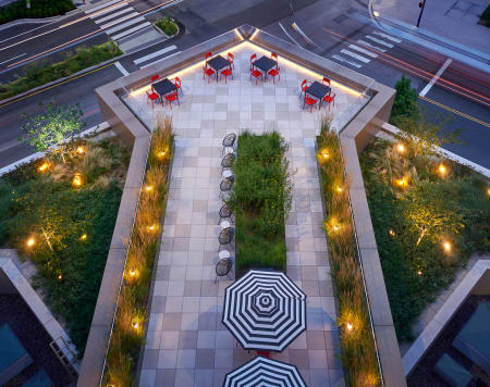 Landscape Architect: Oehme, van Sweden | Project: Ballston Exchange 