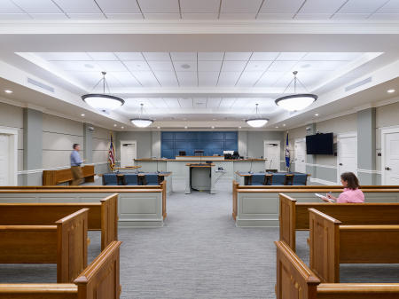 Client: Moseley Architects | Project: King George Co Courthouse