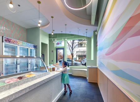 Architect: Benton Design |
Project: Mimi's Ice Cream,
Mosaic District
