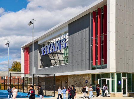 Architect: Perkins Eastman  |  Project: Alexandria City High School, Minnie Howard