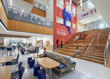 Architect: Perkins Eastman  |  Project: Alexandria City High School, Minnie Howard