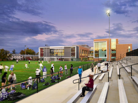 Architect: Perkins Eastman  |  Project: Alexandria City High School, Minnie Howard