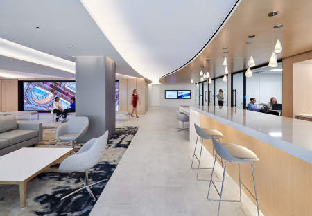 Clients: HGA, RAND Construction | Project: Cushman Wakefield, Washington DC Headquarters