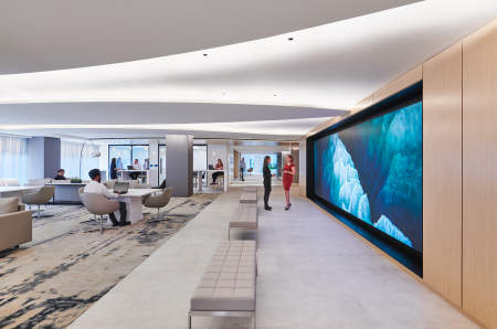 Clients: HGA, RAND Construction | Project: Cushman Wakefield, Washington DC Headquarters