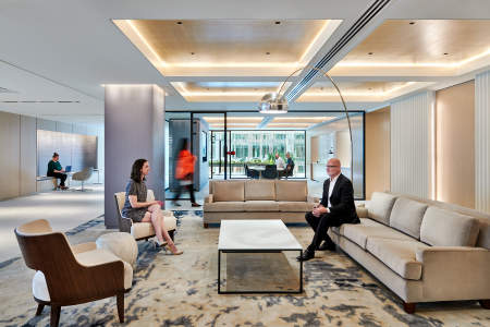 Clients: HGA, RAND Construction | Project: Cushman Wakefield, Washington DC Headquarters