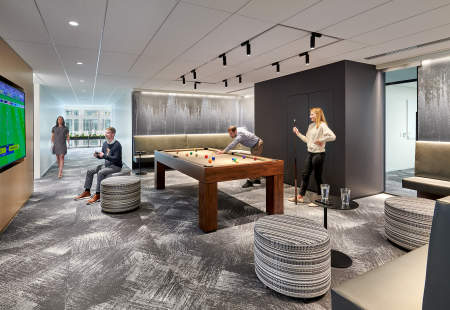 Clients: HGA, RAND Construction | Project: Cushman Wakefield, Washington DC Headquarters