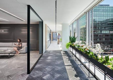 Clients: HGA, RAND Construction | Project: Cushman Wakefield, Washington DC Headquarters