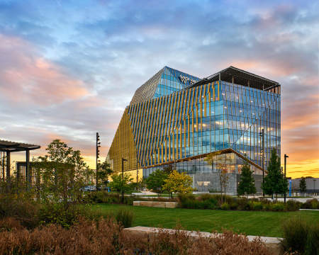 Architect: SmithGroup | Virginia Tech Academic Building One, Alexandria VA