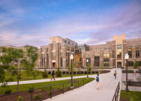 Clients: Cooper Carry, WM Jordan, HITT Contracting | Project: Virginia Tech HITT Hall, Blacksburg, VA